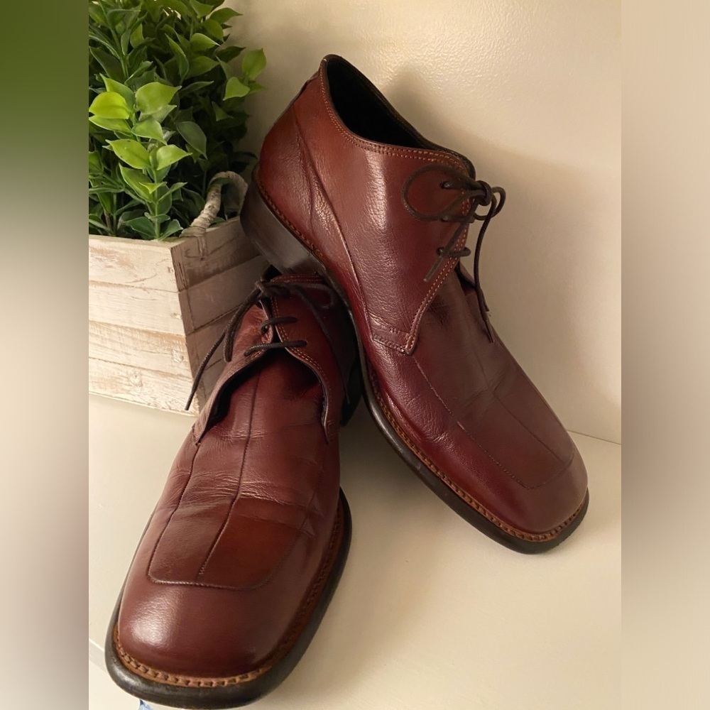 Men's Brown Leather Boots